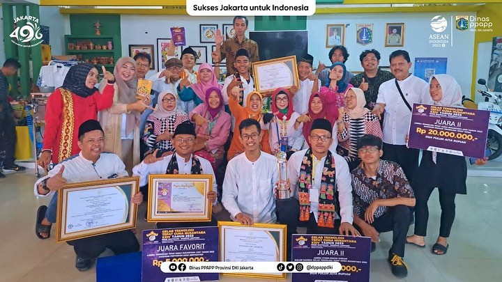 Provinsi DKI Jakarta Kembali Mendapatkan Penghargaan pada Gelar Teknologi Tepat Guna Nusantara XXIV Tahun 2023