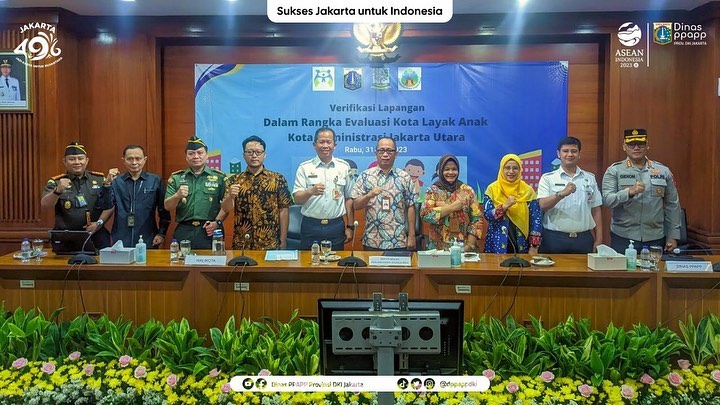 Verifikasi Lapangan Evaluasi Kota Layak Anak (KLA) kepada Pemerintah Kota Jakarta Utara